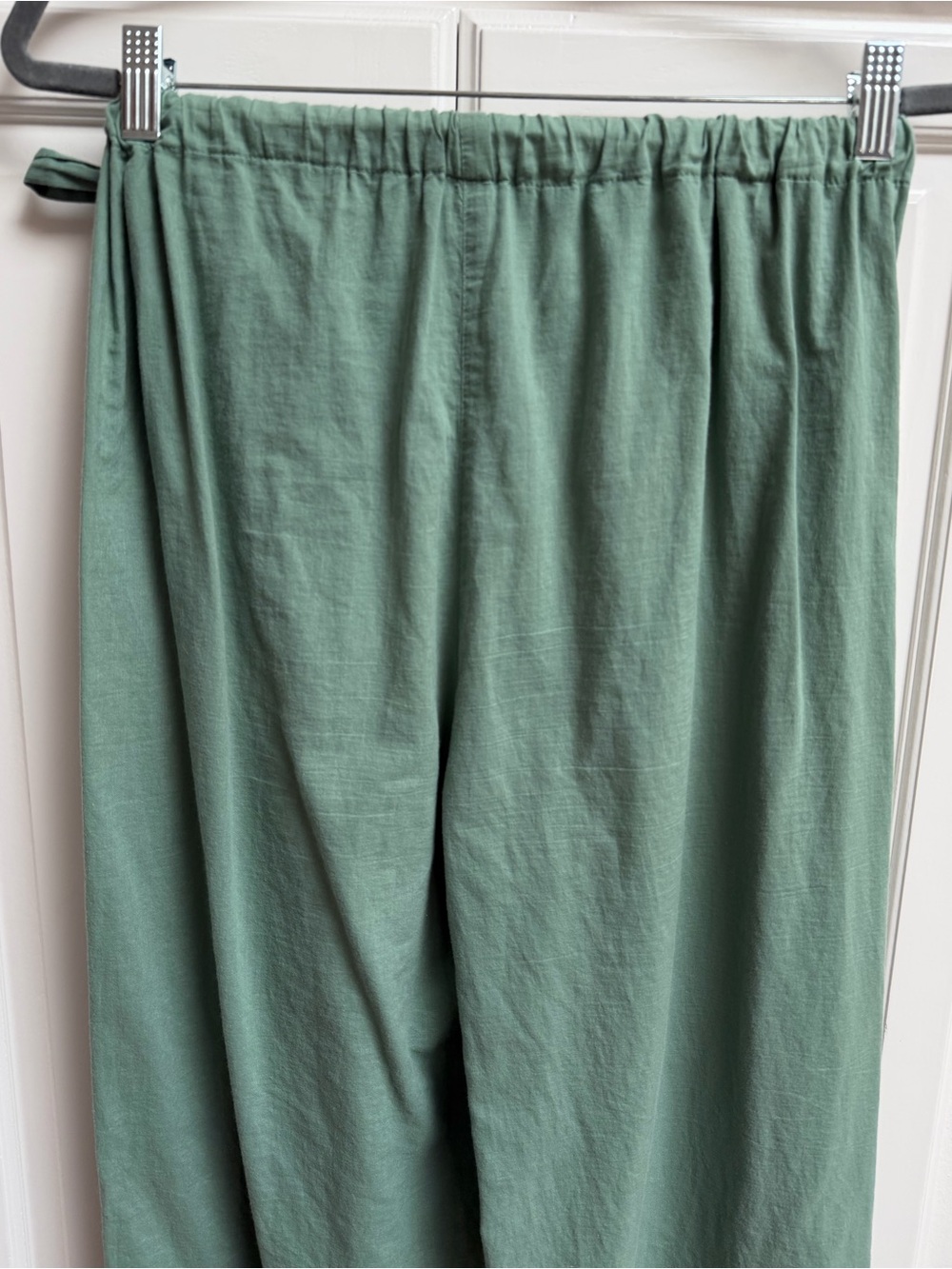 Gudrun Sjoden Organic Cotton Wrap Pants Green Size Small - Picture 6 of 10